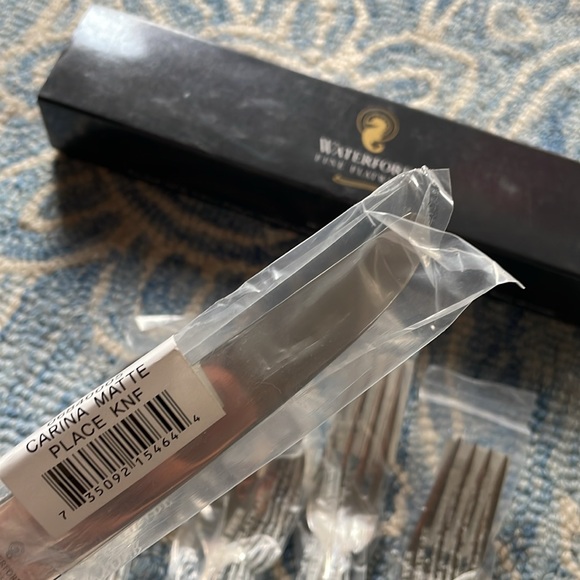 Waterford Fine Flatware unopened carina matte 5 piece - Picture 3 of 8